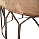 image 4 of Interiors by Premier Natural Mango Wood Large Side Table Brown