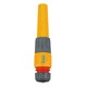 image 2 of Hozelock Twist Spray Nozzle Garden Hose Pipe Water Gun & Aqua Stop Fitting