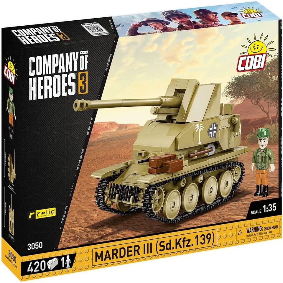 image 1 of Cobi - Company of Heroes 3 - Marder III (420 Pieces)