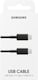 image 4 of Samsung 1M 5 Amp USB C to USB C Cable Black - EP-DN975BBEGWW