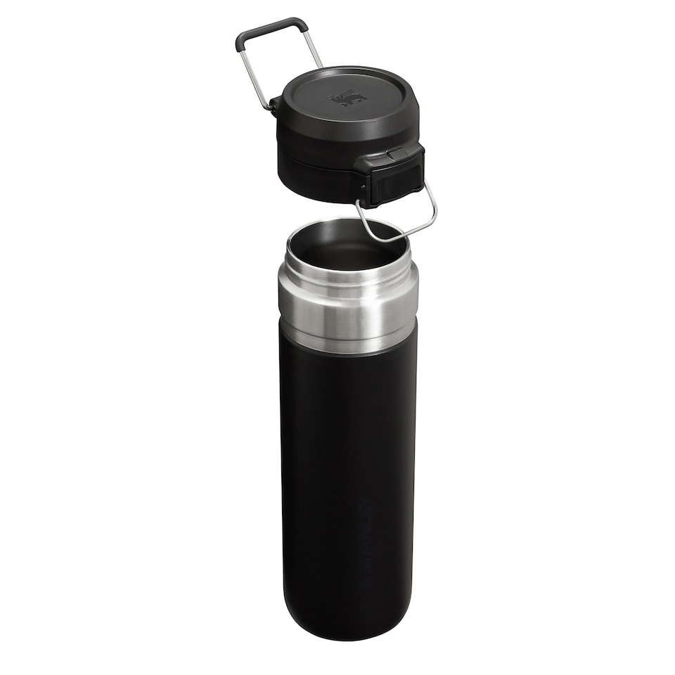 image 1 of Quick-Flip Water Bottle 0.7L | Black | Black | 700ml