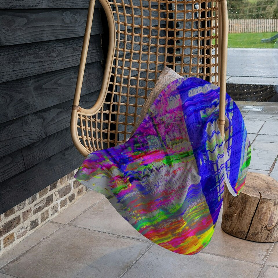 image 1 of london phone box (Blanket)