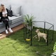 image 2 of PawHut Six-Panel Dog Playpen with Door, for Indoor, Outdoor, 60cm Tall
