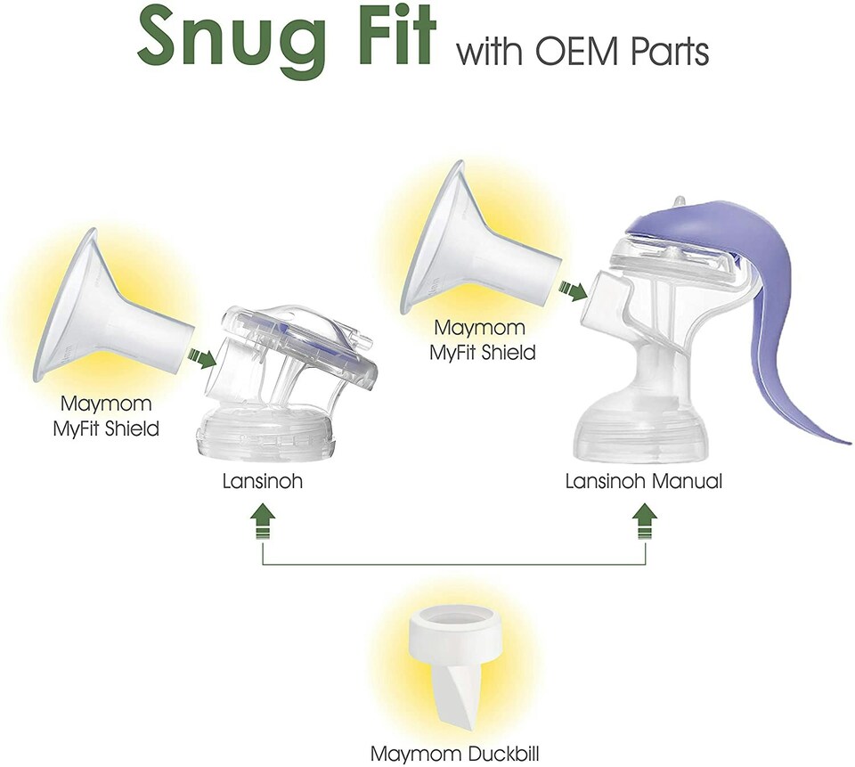 image 1 of Pump Valve & Shield for Lansinoh Breast Pumps