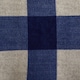 image 4 of Bedlam Cosy Theo Check Duvet Cover Set Blue