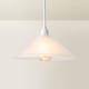 image 4 of ValueLights Modern White Frosted Glass Ceiling Light Shade