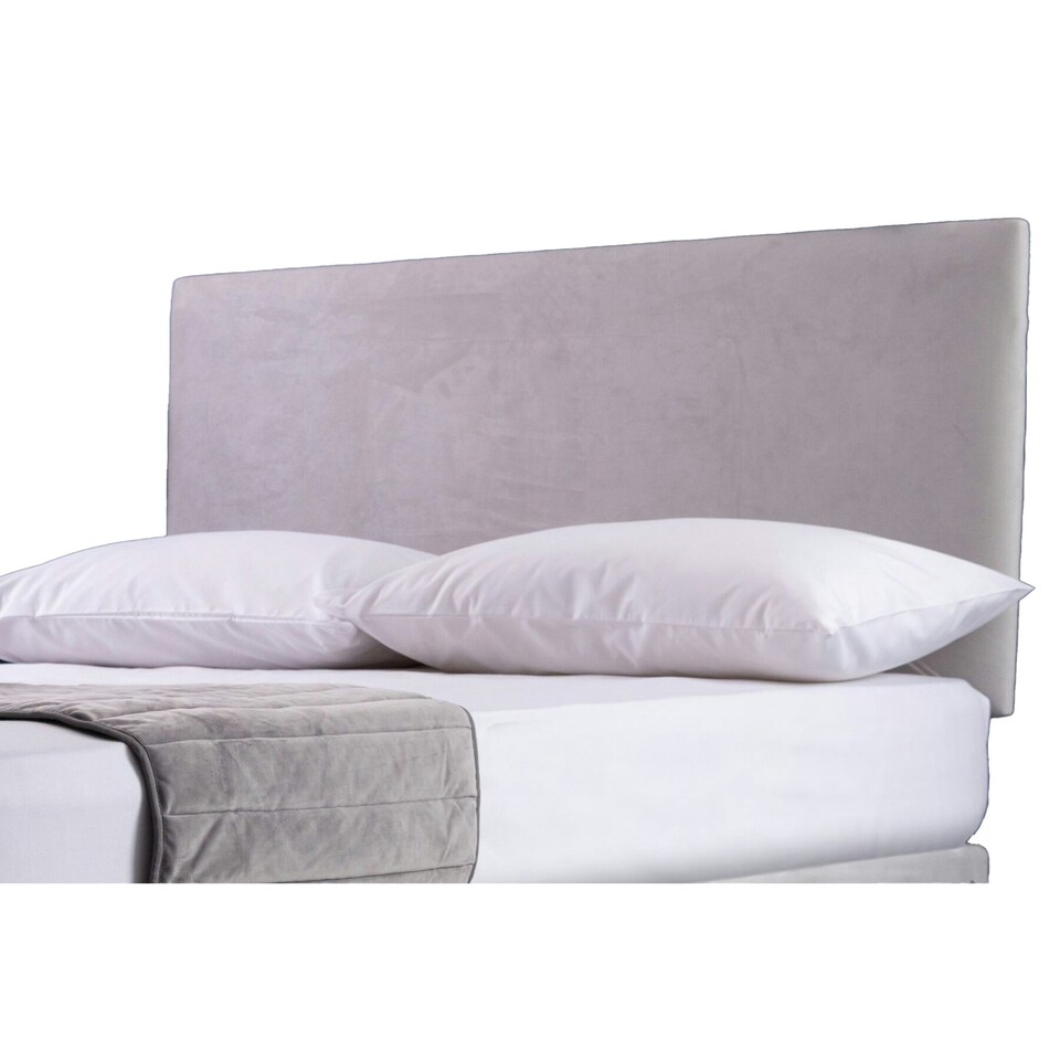 Belledorm Faux Suede Headboard Cover - Cloud - King