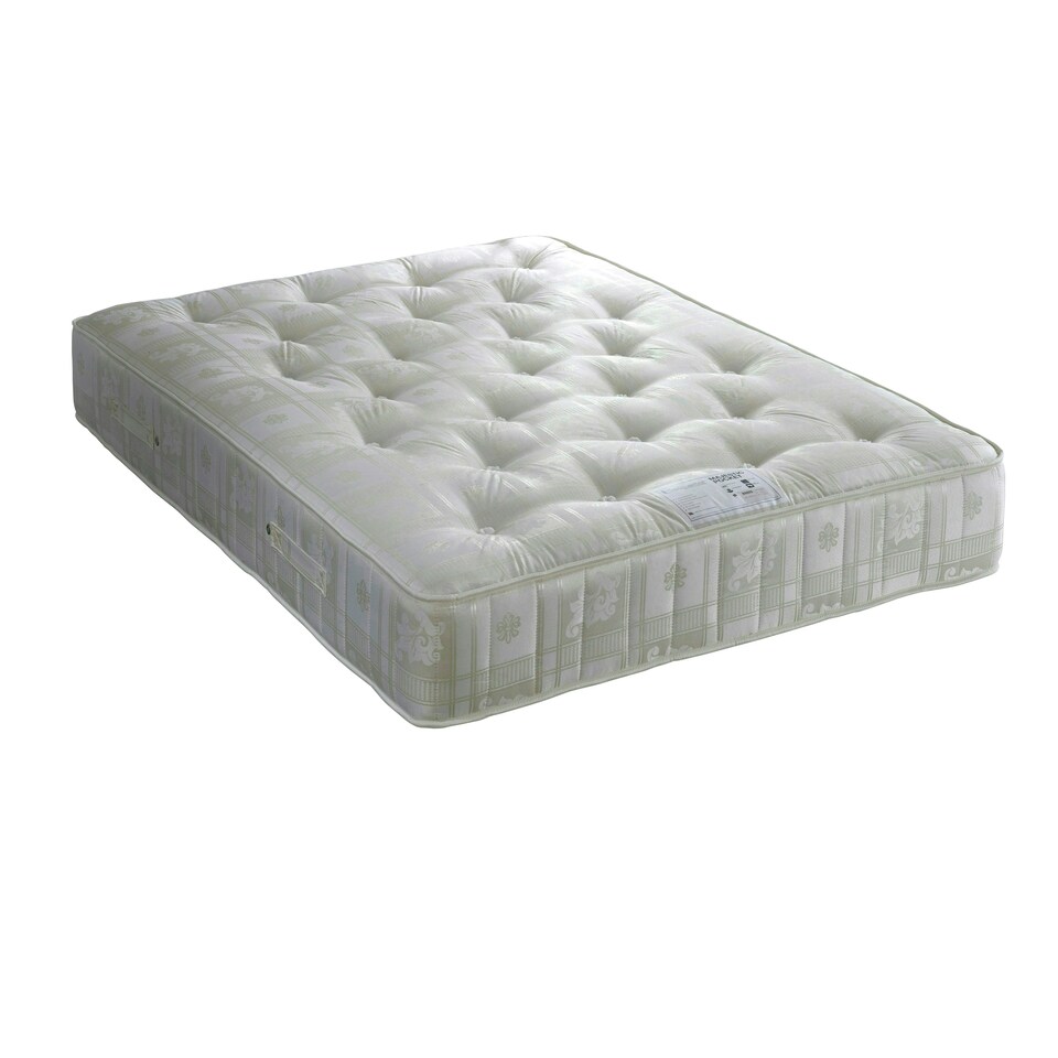 image 1 of Majestic 1000 Pocket Sprung Duckegg Linen 2 Drawer Divan Set And Pearl Headboard Small Double