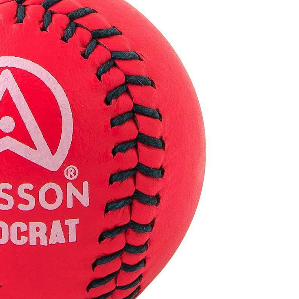 image 1 of Aresson Autocrat Leather Rounders Ball - Pink - One Size