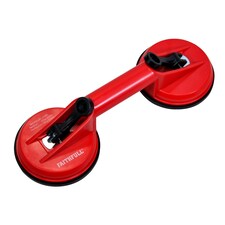 Faithfull Double Pad Suction Lifter 120mm Pads | Multi | Multi Colour | One Size | 1