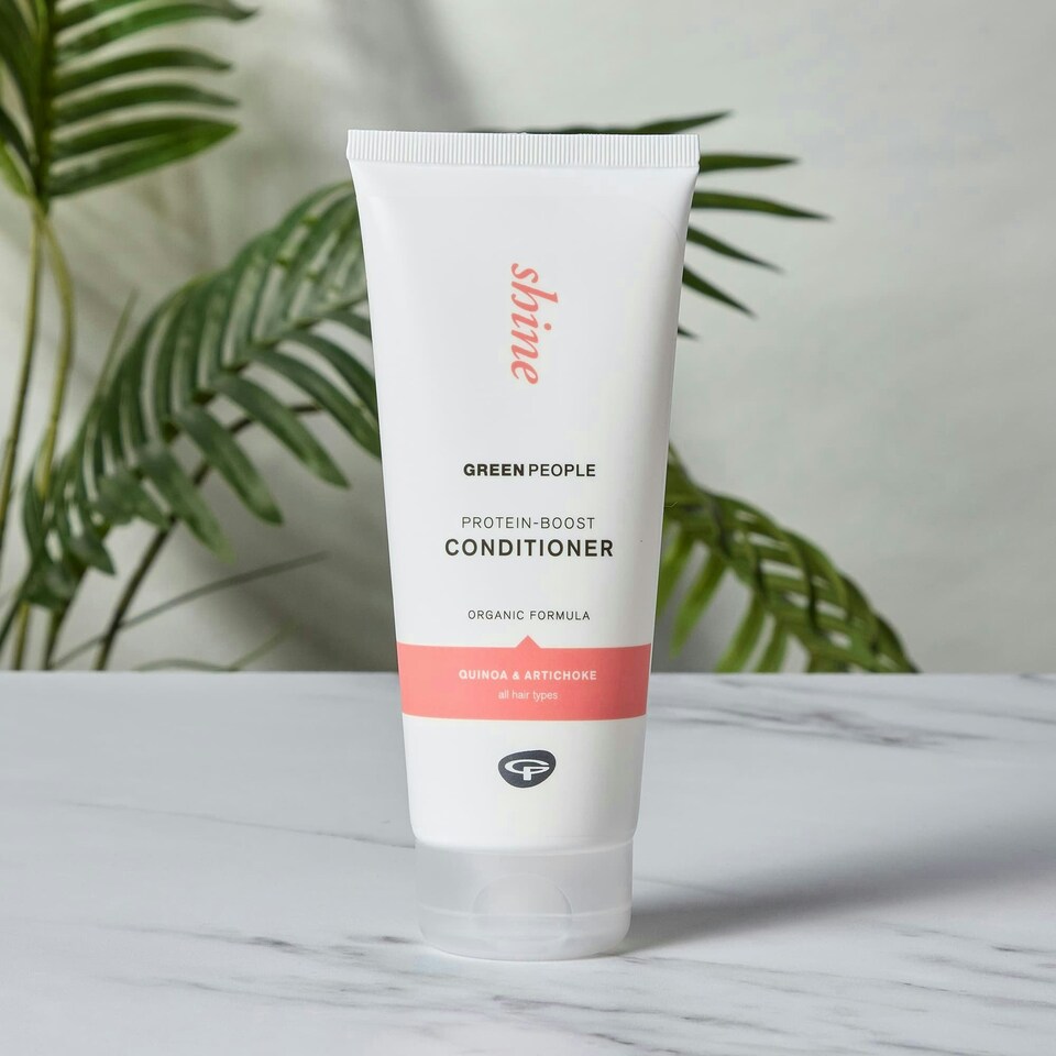 image 1 of Green People Protein-Boost Conditioner - For Bounce & Shine - Silicone & SLS Free - Natural, Organic & Vegan, 200ml