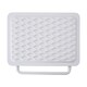 image 6 of Living and Home Foldable Laundry Basket with Casters,Multifunctional Storage Bsket- White, M | White | M
