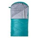 image 2 of Mountain Warehouse Summit 250 Square Sleeping Bag Insulated Two Way Zip Camp Bed Left Handed Zip - Long Length (215cm) Blue