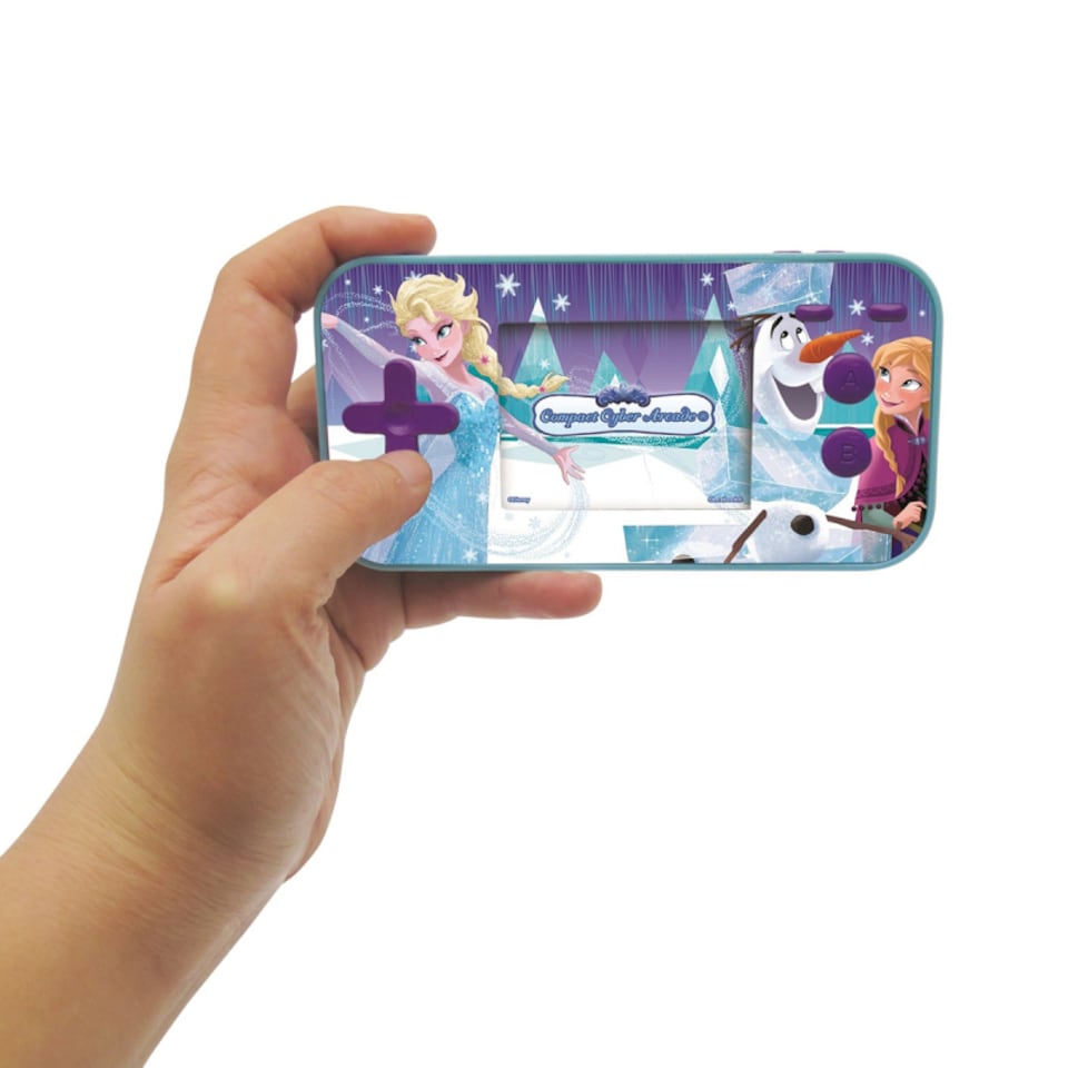 image 1 of Lexibook JL2367FZ Disney Frozen Handheld Console Compact Cyber Arcade 150 Games