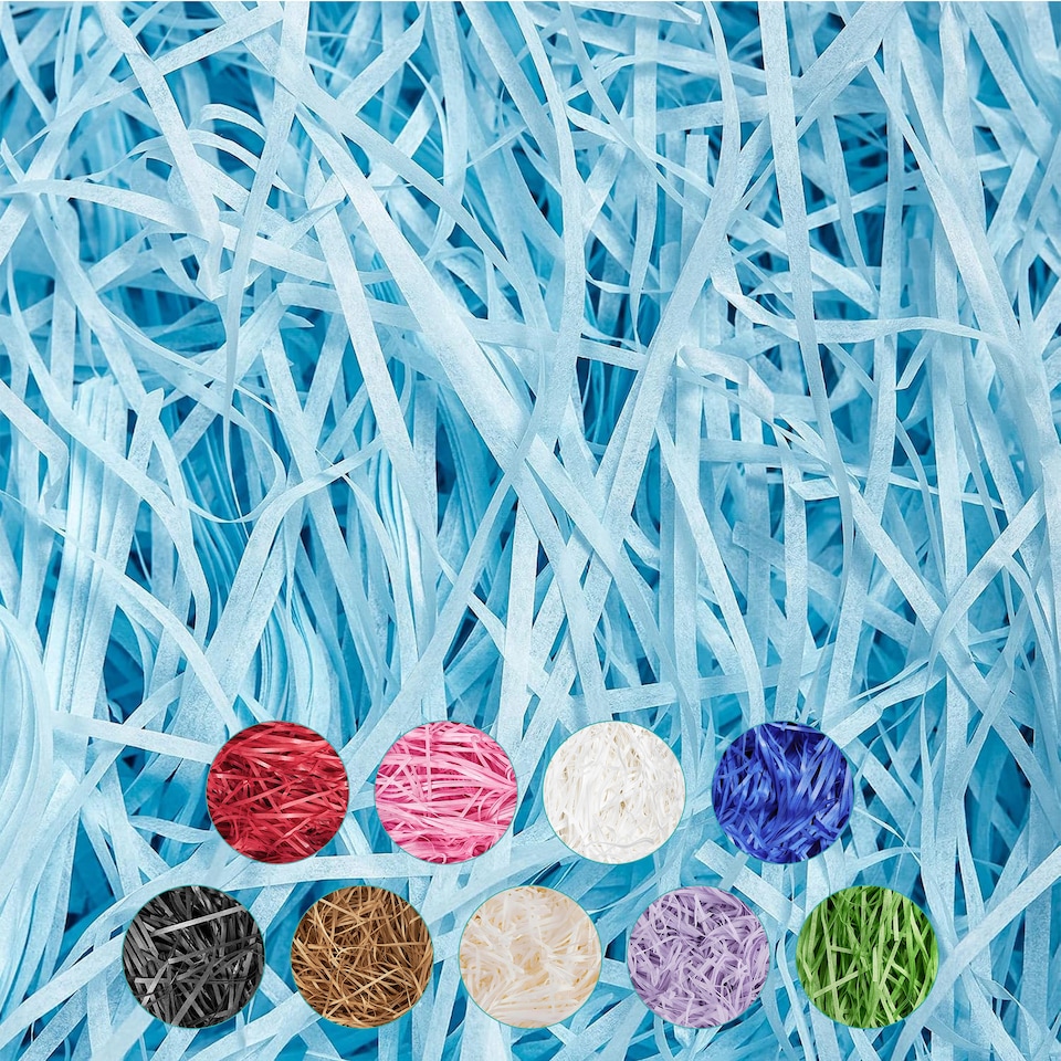 image 1 of Shredded Tissue Paper, Decorative Gift Packaging Hamper Filler - 200G