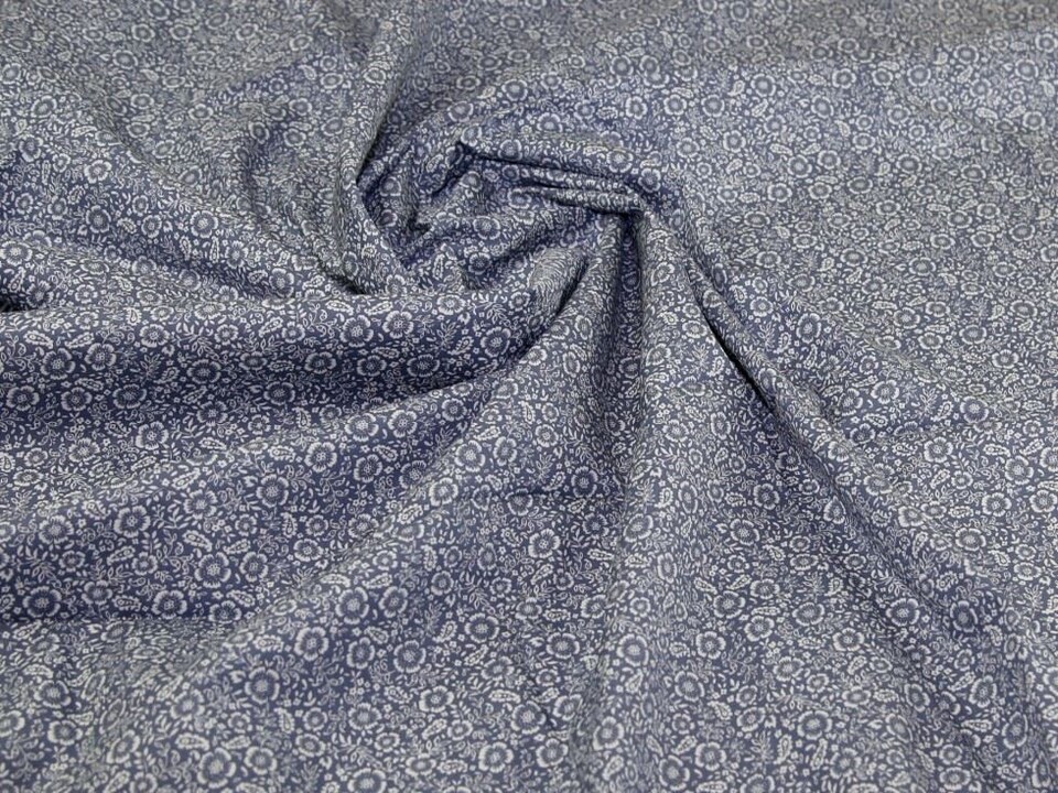 Grey 100% Cotton Poplin Fabric for Dressmaking, Quilting, 110cm / 43" Wide - per metre