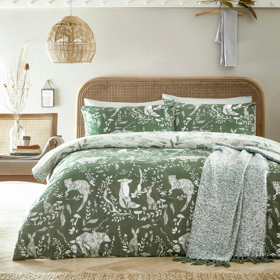 image 1 of furn. Buckthorn Woodland King Duvet Cover Set