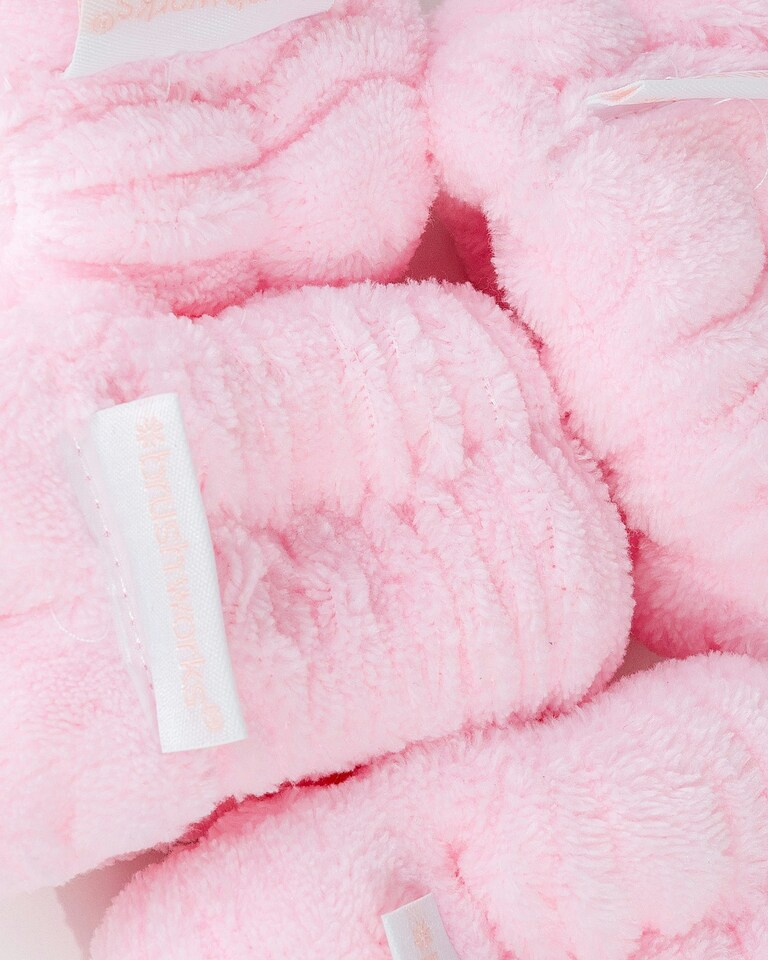 image 1 of Brushworks Microfibre Wrist Wash Bands (2 Pairs)