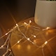 image 4 of 20m Multi Function Battery Operated Vintage Gold LED Fairy Lights Christmas Decorations with Timer