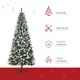 image 3 of HOMCOM 6FT Artificial Christmas Tree Xmas Indoor Decoration w/ Pinecone