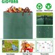 image 6 of 2 x 500L Garden Waste Bags GIOVARA Waterproof Heavy Duty, Waterproof, Foldable, Reusable Garden Waste Bags