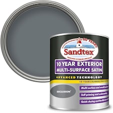 Sandtex 10 Year Exterior Satin Paint - Seclusion - 750ml