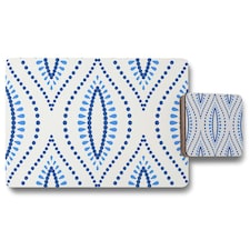Boho Intricate ogee (Placemat & Coaster Set)