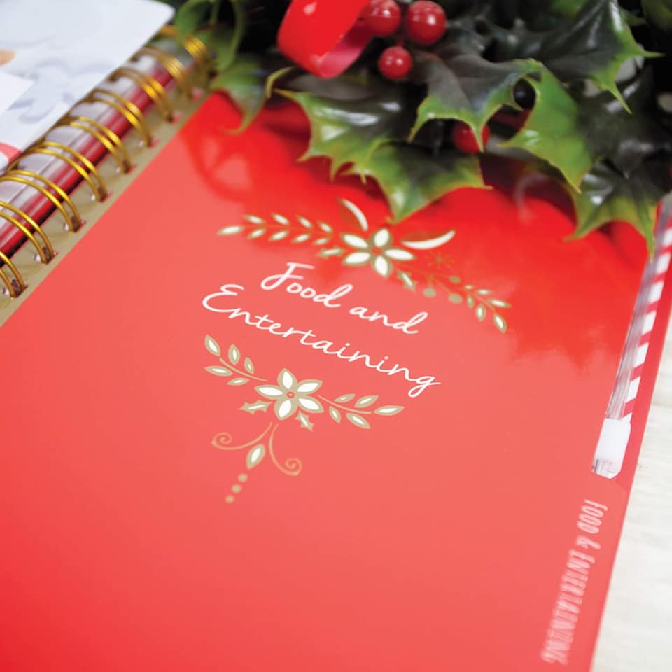 image 1 of Rachel Ellen A5 Christmas Organiser Book - 5 Year Planner