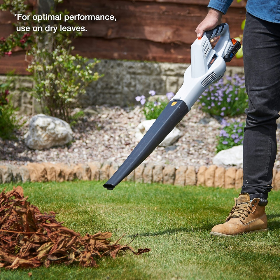 image 1 of VonHaus Cordless Leaf Blower with 20V Battery