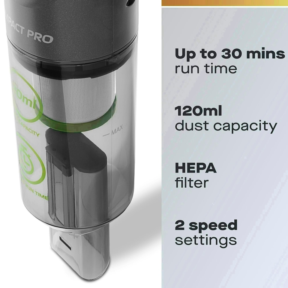 image 1 of Daewoo Compact Pro, Handheld Compact Vacuum Cleaner