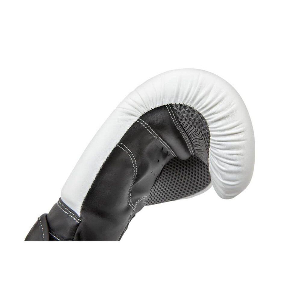 image 1 of Reebok Boxing Gloves — Red/White 14oz, Hook-and-Loop | Multi | Red/White | 14oz