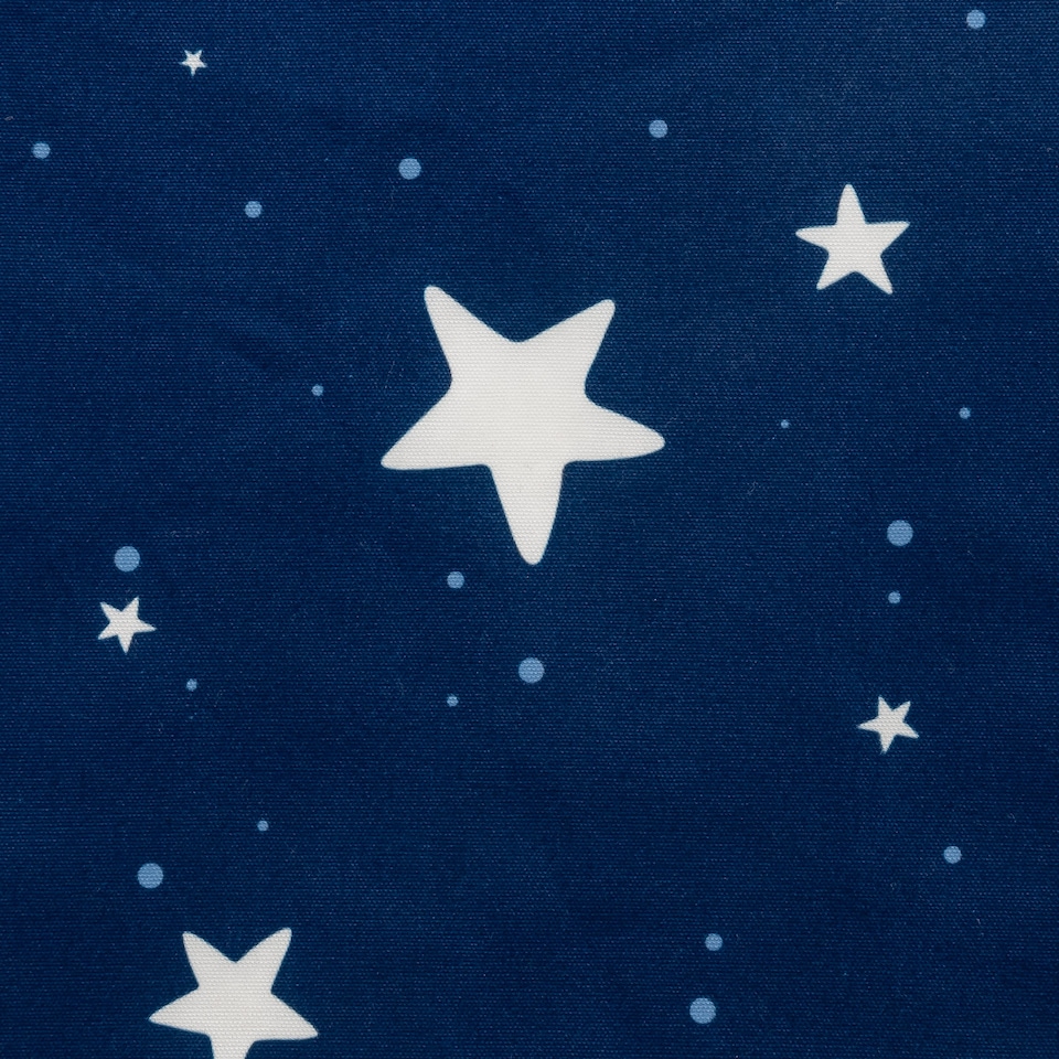 image 1 of Kids Starry Skies Bean Bag Chair Navy Blue Childrens Bean Bags | Blue | Navy Blue | 1