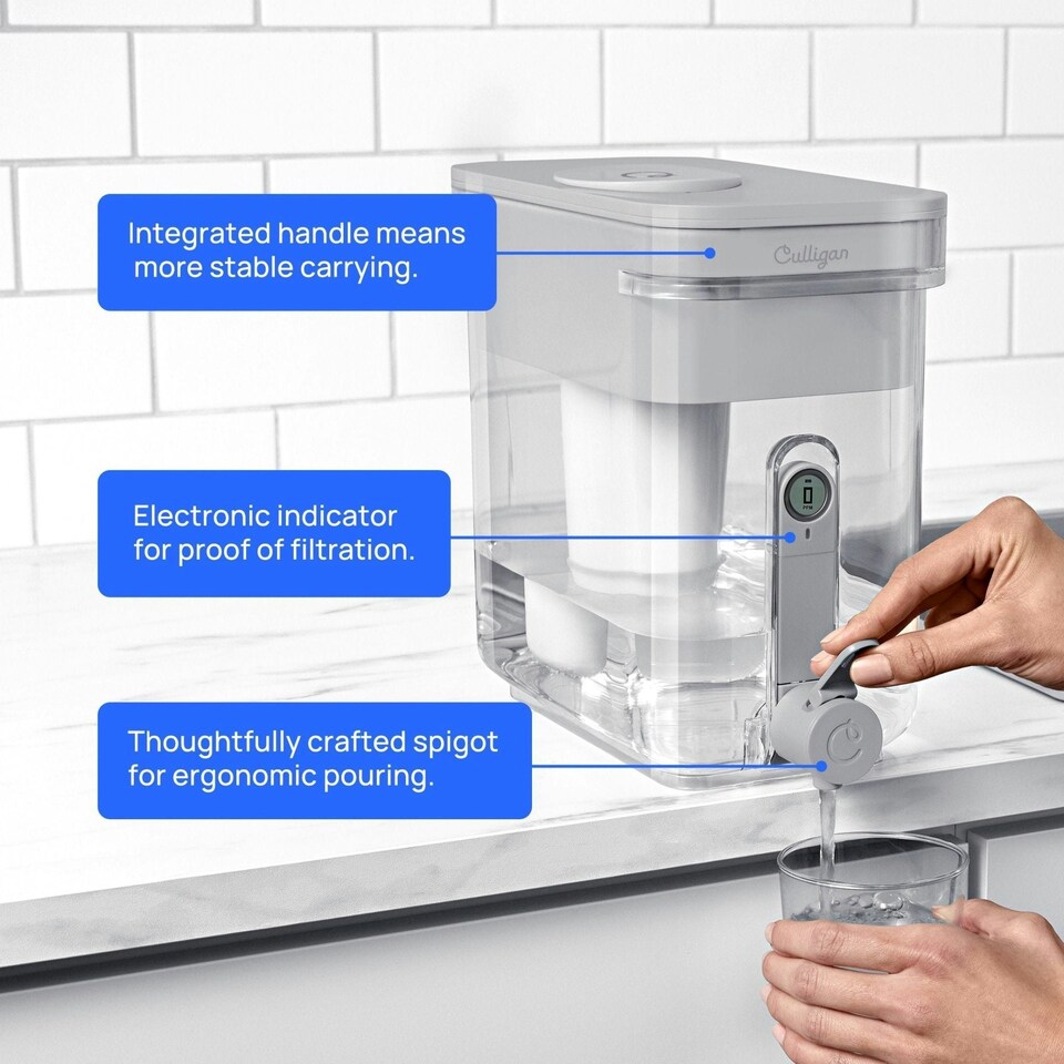 image 1 of Culligan ZeroWater 5.2L Water Filter Dispenser