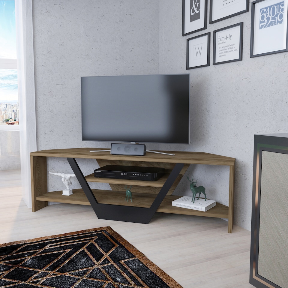 image 1 of Decorotika Sares  TV Unit for TVs up to 55 inch