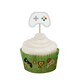 image 3 of Gaming Cupcake Food Pick Toppers - Pack of 12