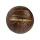 image 1 of Tottenham Hotspur FC Official Retro Heritage Leather Football - Brown - 5