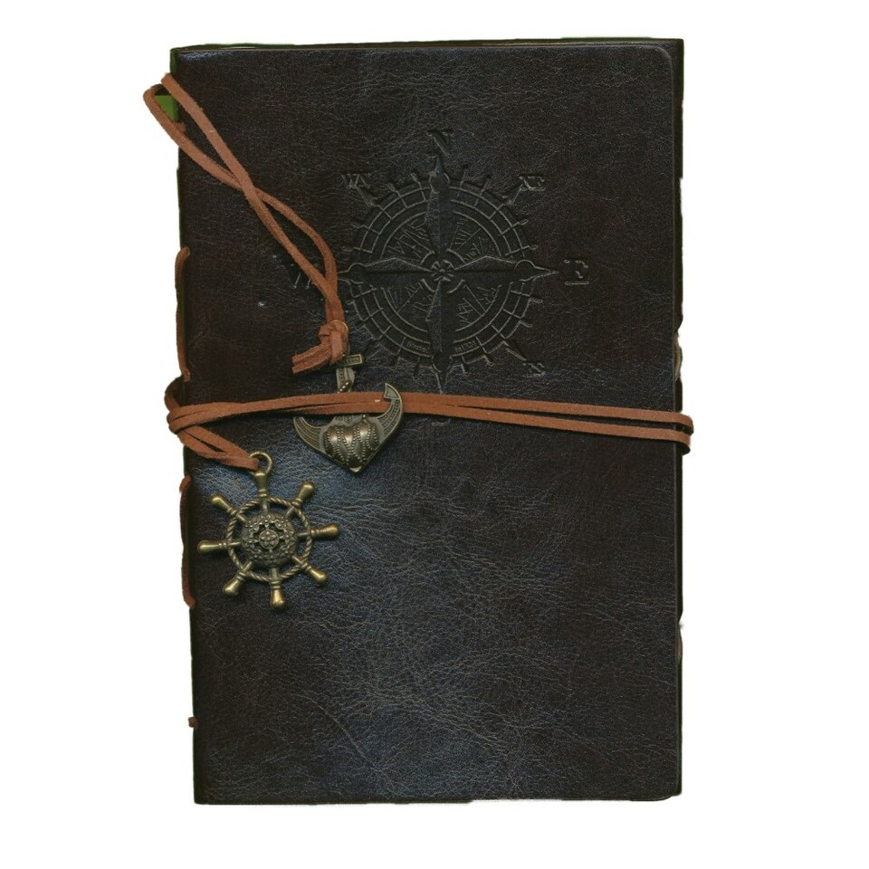 image 1 of B6 80 Sheets DIY Kraft Paper Loose Leaf Notebook