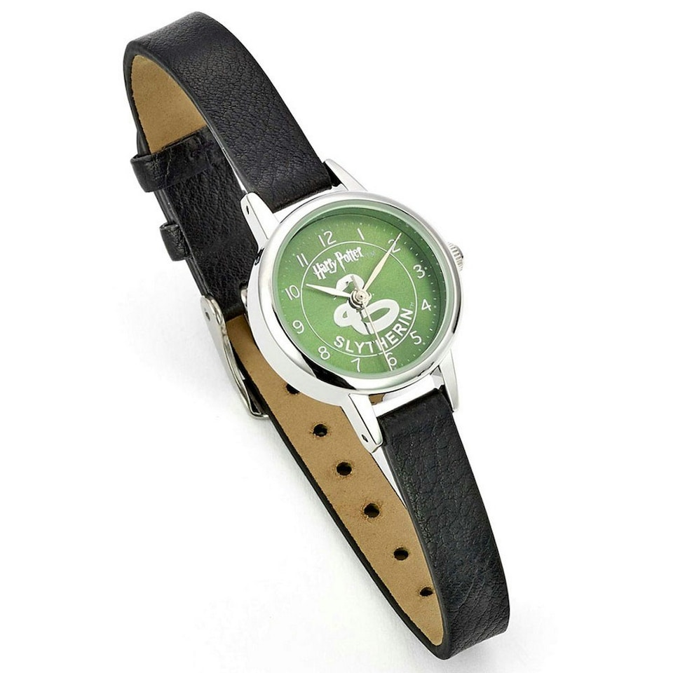 image 1 of Harry Potter Womens/Ladies Slytherin Analogue Watch - Green/Black - One Size
