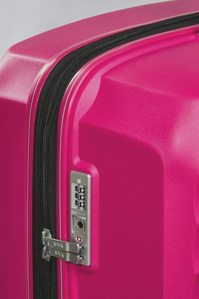 image 1 of Rock Sunwave 3 Piece Set Suitcases Pink | Pink | Large