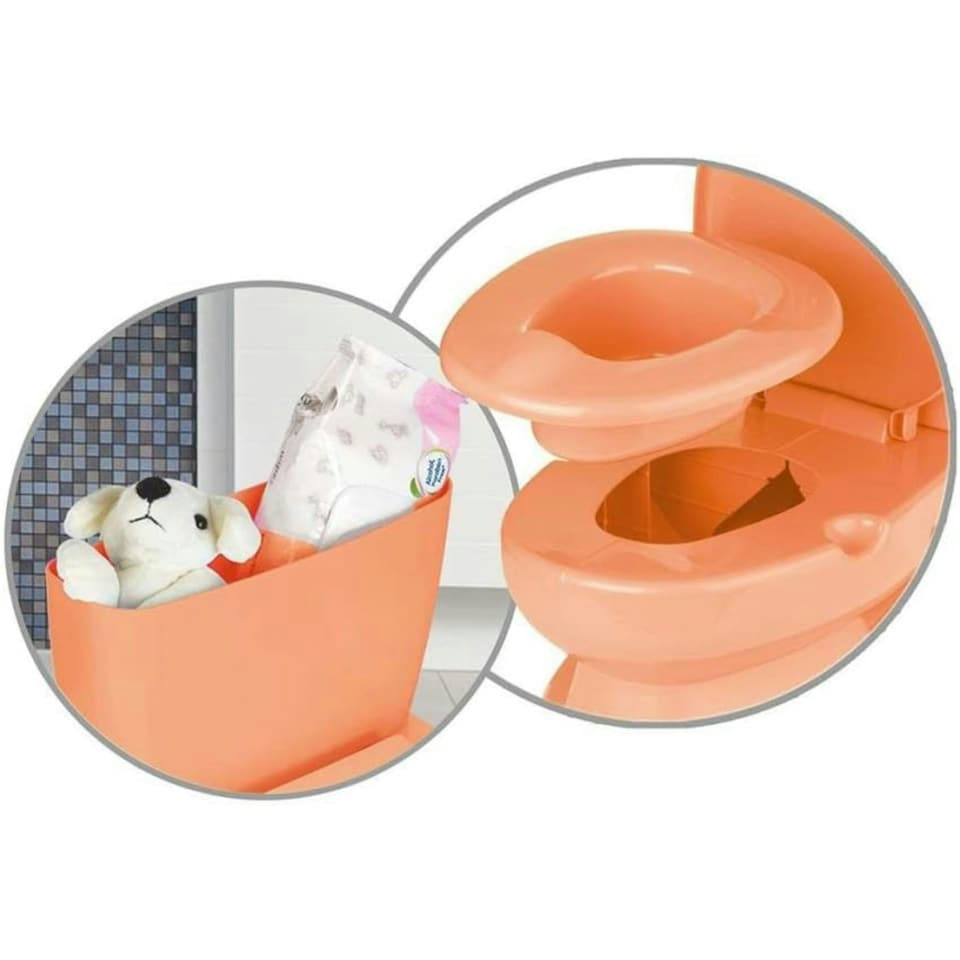 image 1 of Dolu Toddlers Bathroom Training Potty - Orange
