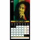image 3 of Bob Marley 2025 Square Wall Calendar - Multicoloured - One Size