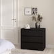 image 5 of Naia Chest of 3 Drawers in Black Matt