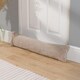 image 5 of OHS Waffle Fleece Window Weather Seal Draft Draught Excluder Door Stopper, 90cm - Mink