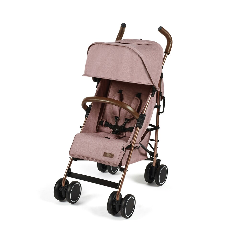 image 1 of Discovery Pushchair – 6 Months to 22kg (Approx. 4 Years*), Lightweight & Compact, UPF 50+ Hood, Rain Cover & Large Basket (Dusky Pink)