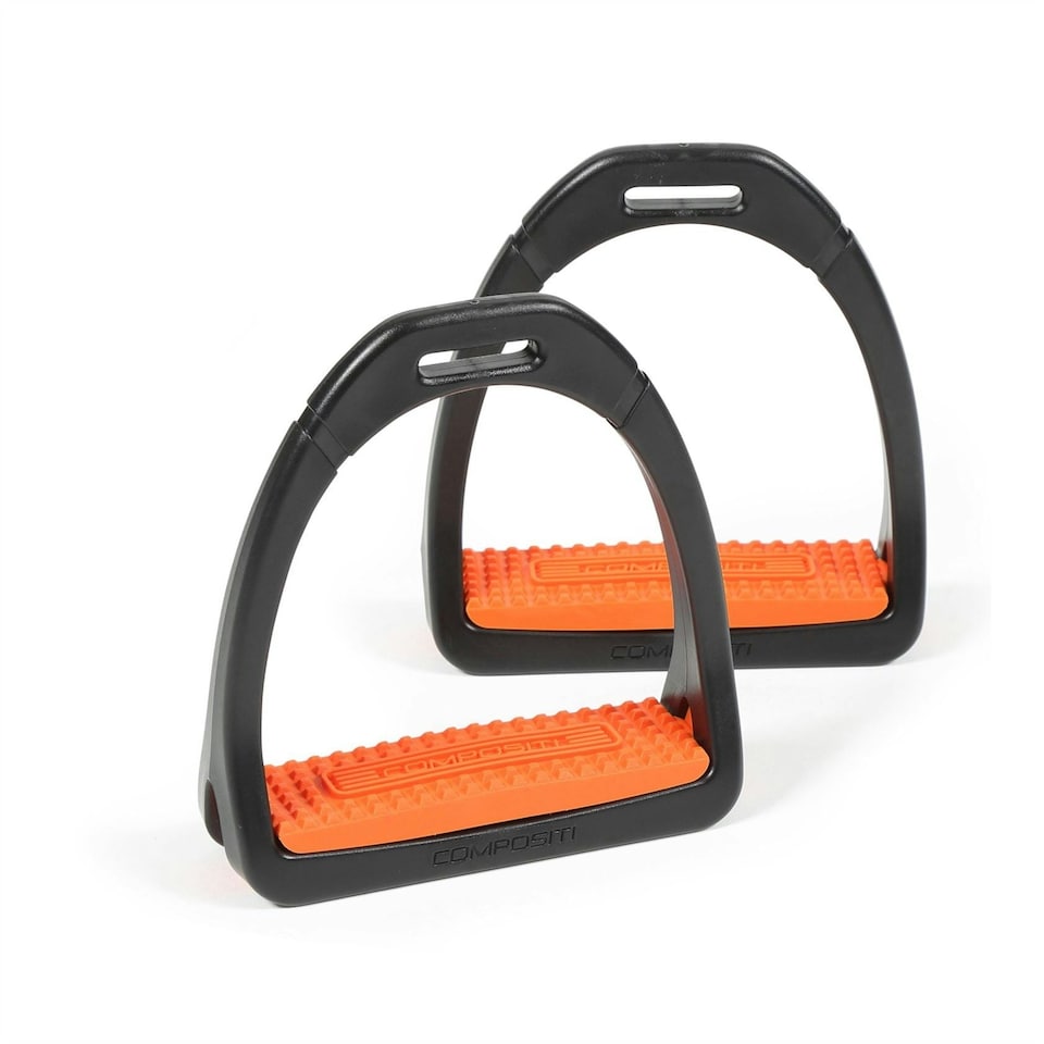 image 1 of Shires Compositi Premium Profile Stirrups Red | Size: Adults
Colour: Burgundy
