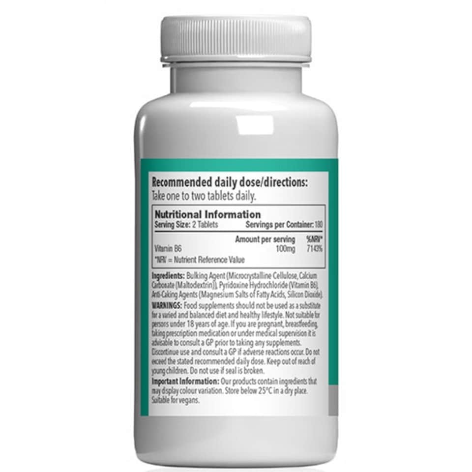 image 1 of Vitamin B6  100mg - 360 Tablets