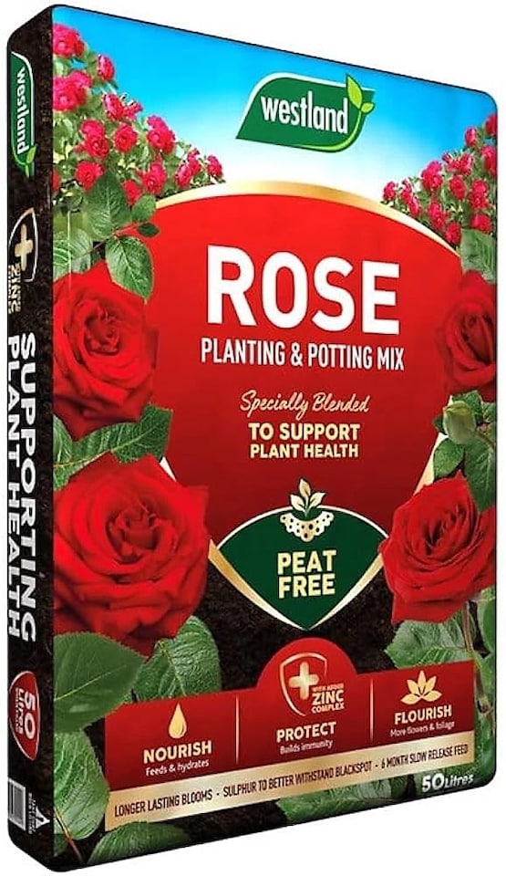 Westland Rose Planting & Potting Peat Free Mix - 50L