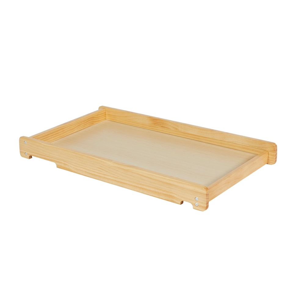 image 1 of Coleby Universal Cot Top Changer - Suitable from Birth to 12 Months, Fits Most Cots, Simple Velcro Installation, Smooth Wipe-Clean Surface (Pine)