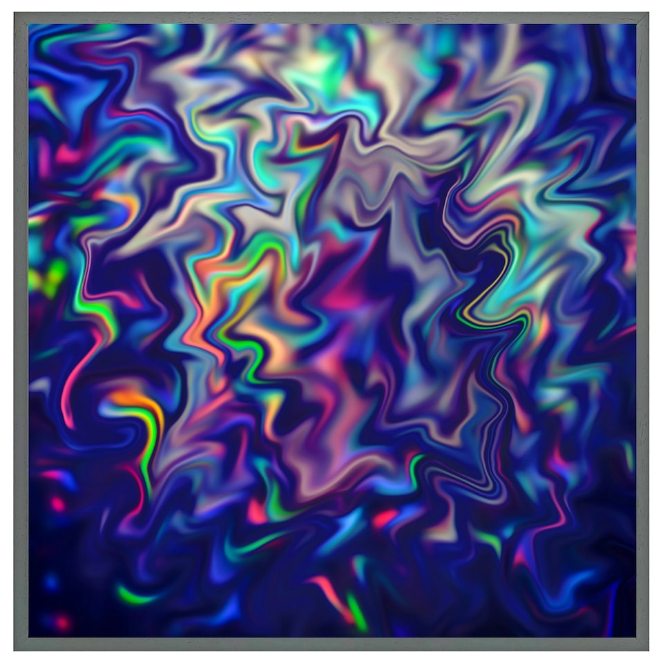 image 1 of Psychedelic marble (Picture Frame) Brown | XS