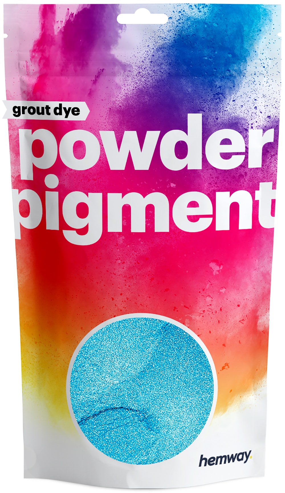Hemway Grout Powder Pigment Dye For Tile Grout & Epoxy Resin - Metallic ...
